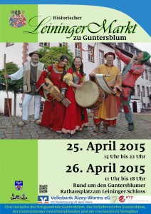 Plakat zum Leininger Markt