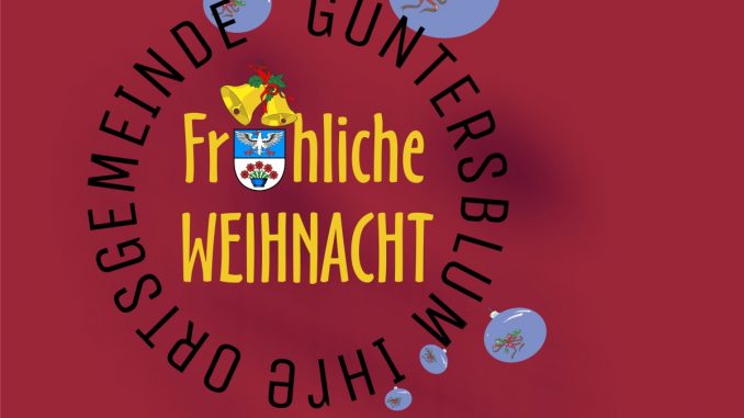 guntersblumer weihnachtsgruss