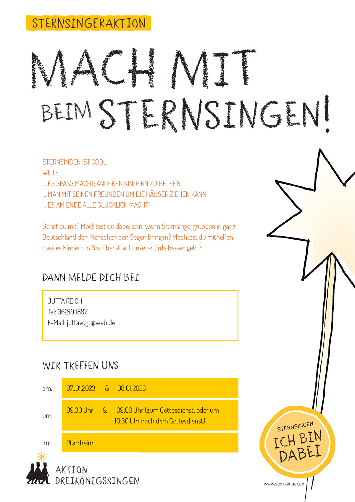 Sternsingeraktion Guntersblum